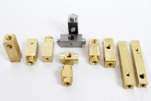 Brass Medical Cabinet Couplings and Adaptors / Steel High End Castor Shaft